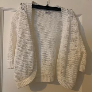 Croft&Barrow White Cardigan